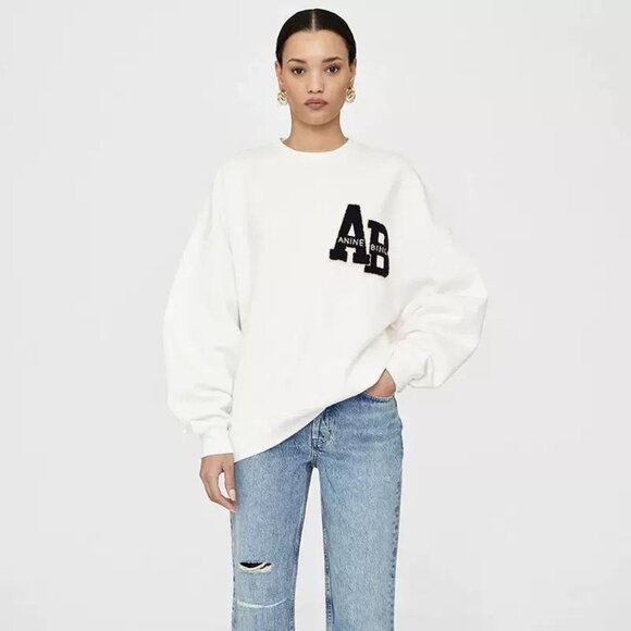 Anine Bing Sweatshirt Women’s S - Picture 1 of 10
